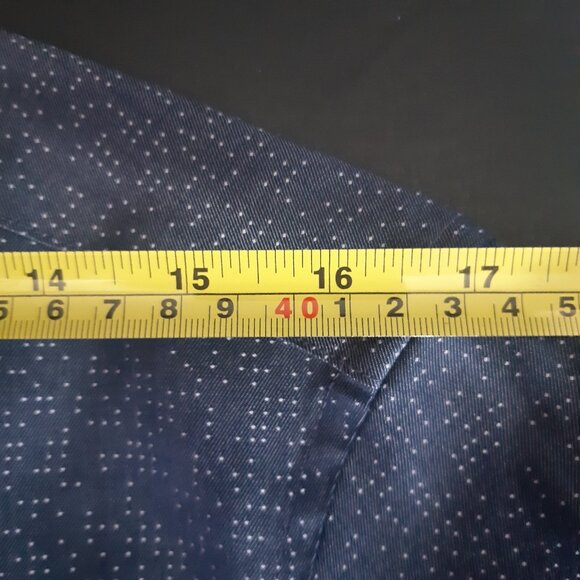 Calvin Klein Steel+ SZ 15 Slim Fit Men's Button Up Grey Shirt ⚡️BUY 3 for $55⚡️ - Picture 12 of 14